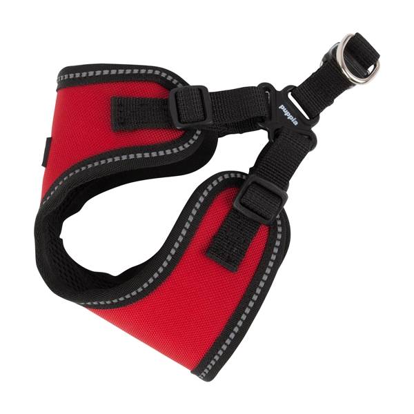 Puppia Trek harness model C Red ( ALLEEN LARGE ) hondentuig > honden harnas > model C Large