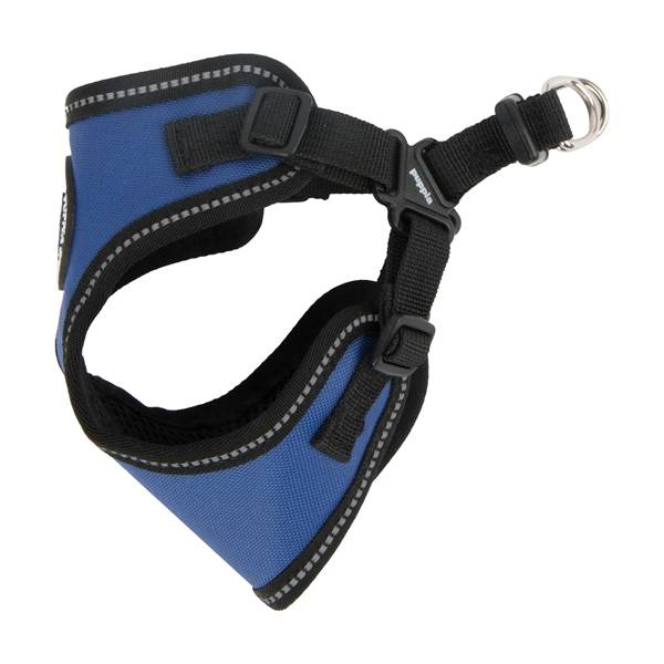 Puppia Trek harness model C Royal Blue - Premium hondentuig > honden harnas from Puppia - Just €20! Shop now at Frenkiezdogshop