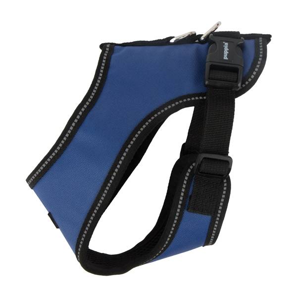 Puppia Trek Harness model E Royal Blue - Premium hondentuig > honden harnas from Puppia - Just €20! Shop now at Frenkiezdogshop