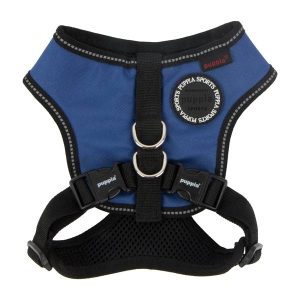 Puppia Trek Harness model E Royal Blue hondentuig > honden harnas > overige modellen Large