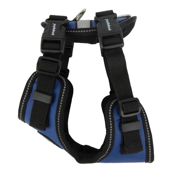Puppia Trek Harness model F Royal Blue - Premium hondentuig > honden harnas from Puppia - Just €20! Shop now at Frenkiezdogshop