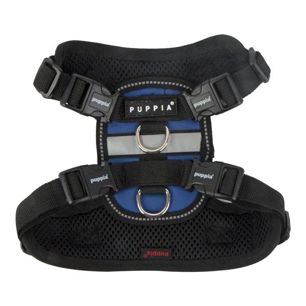 Puppia Trek Harness model F Royal Blue hondentuig > honden harnas > overige modellen Medium