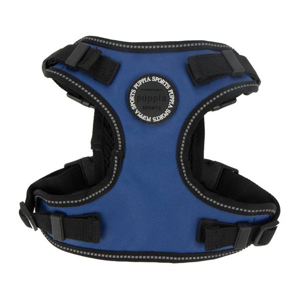 Puppia Trek Harness model F Royal Blue - Premium hondentuig > honden harnas from Puppia - Just €20! Shop now at Frenkiezdogshop