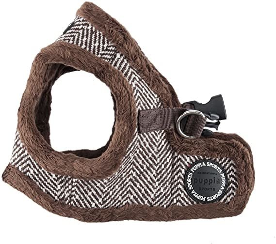Puppia vest Harness B Witta Brown hondentuig > honden harnas > model B Small