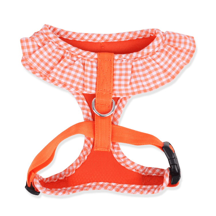 Puppia Vivien Hondentuig Model A Orange – Lichtgewicht Harnasje voor Kleine Honden hondentuig > honden harnas > model A X - Small