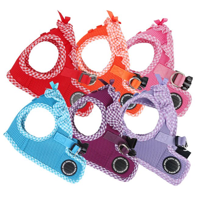 Puppia Vivien Vest Harness Model B Violet - Hondentuig hondentuig > honden harnas > model B X - Small