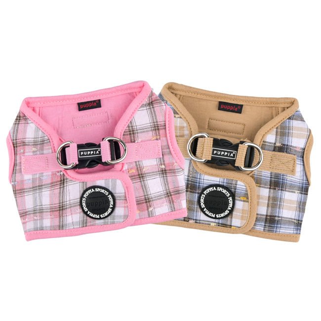 Puppia Windsor Vest Harness Model B Beige hondentuig > honden harnas > model B Small