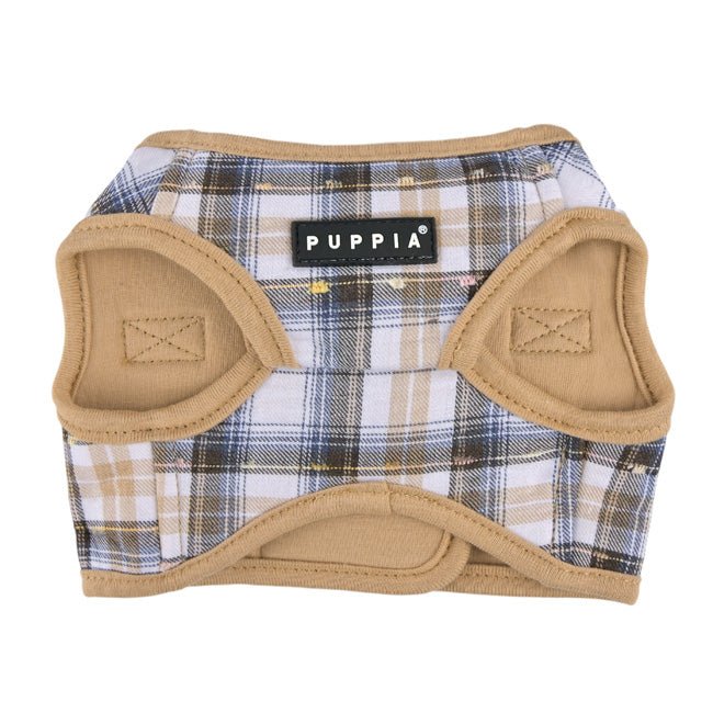 Puppia Windsor Vest Harness Model B Beige hondentuig > honden harnas > model B Small