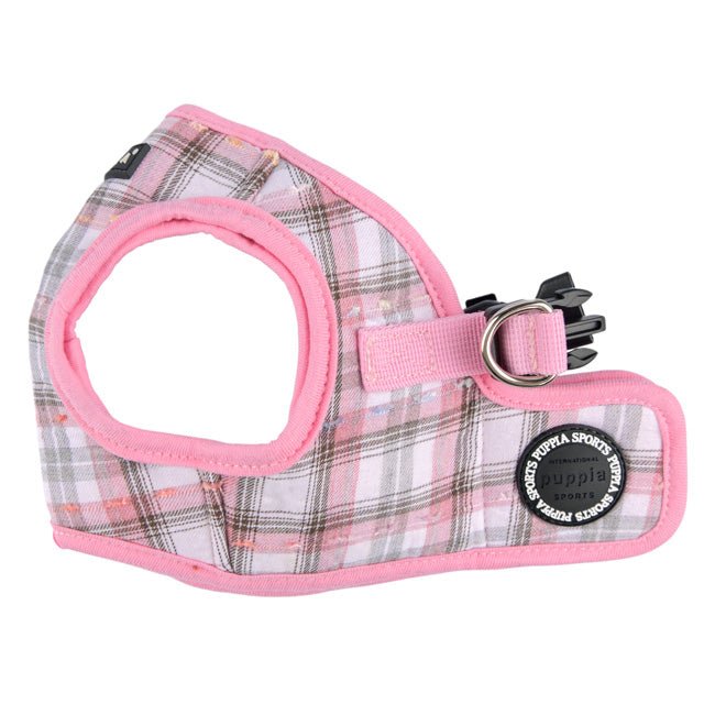 Puppia Windsor Vest Harness Model B Pink hondentuig > honden harnas > model B Small