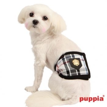 Puppia Junior Manner Band black ( X - Large ) Plasband > Manner band X - Large