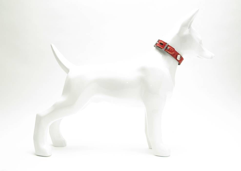 Multi Collar Red Shimmer Luxury Style Strap - Premium Buddy Belts from Buddy Belts - Just €2! Shop now at Frenkiezdogshop