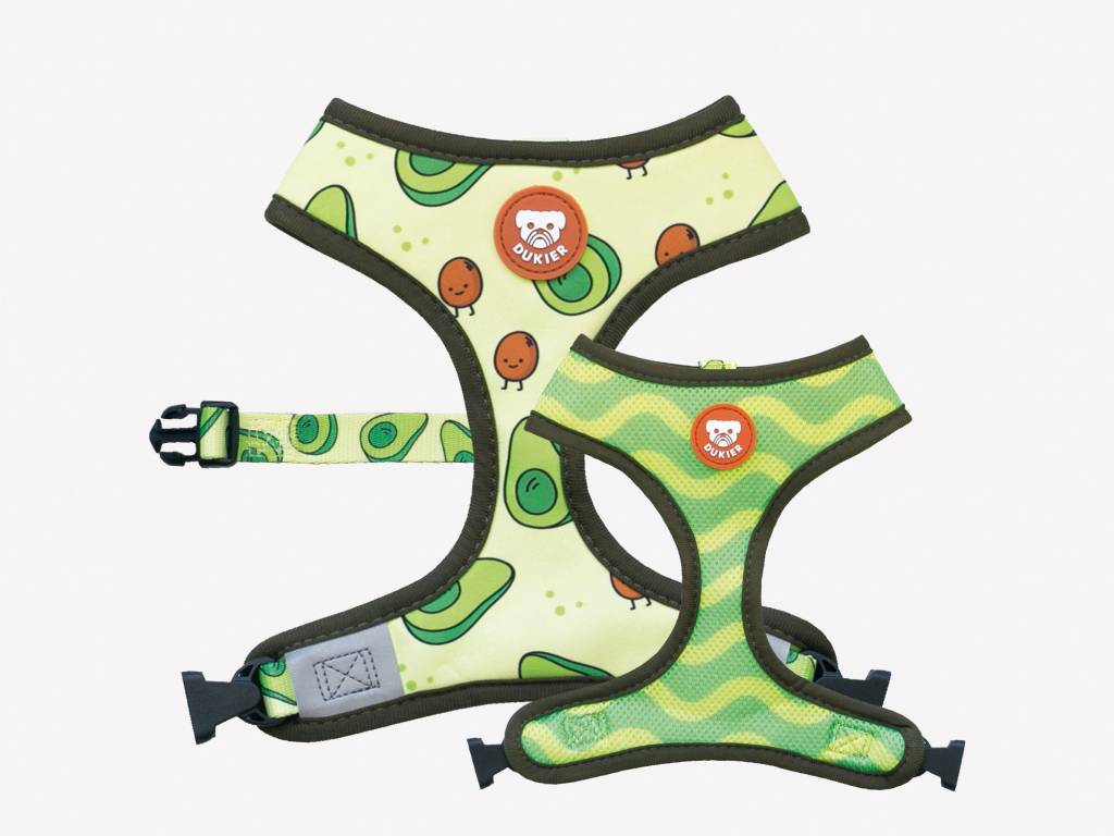Dukier Reversible Harness Avocado hondentuig > honden harnas > model A X - Small