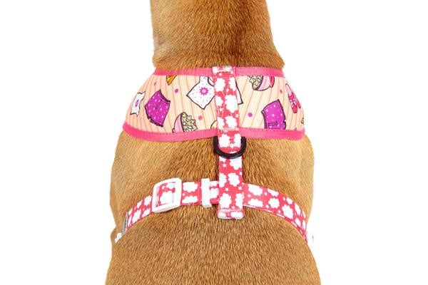 Big and Little Dogs Reversible Harness Slumber Party - Premium hondentuig > honden harnas from Big and Little Dogs - Just €10! Shop now at Frenkiezdogshop