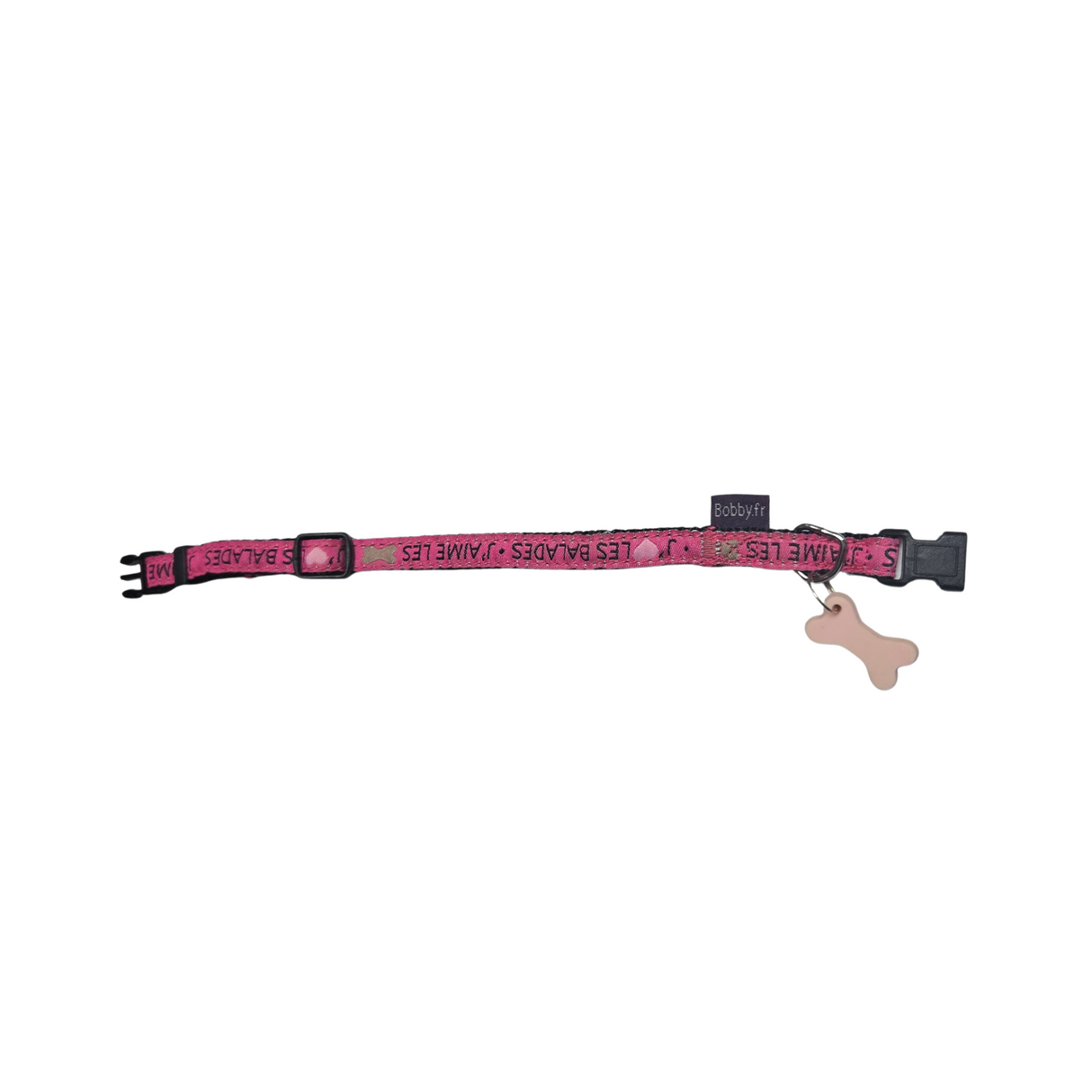 Bobby Yaimeles halsband Pink tweedekans