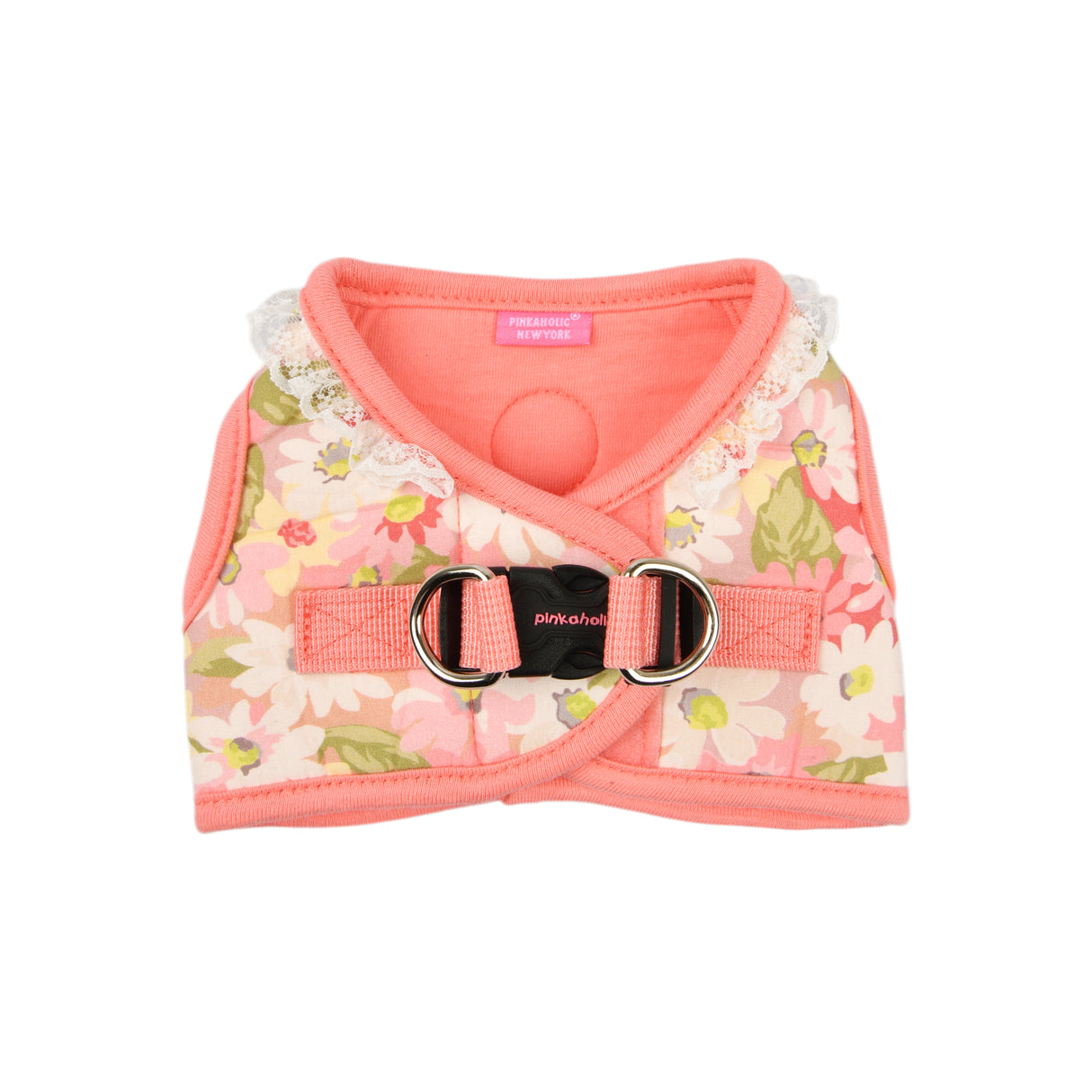 Pinkaholic Lilibeth vest Harness Indian Pink - Premium hondentuig > honden harnas from Pinkaholic - Just €35.99! Shop now at Frenkiezdogshop