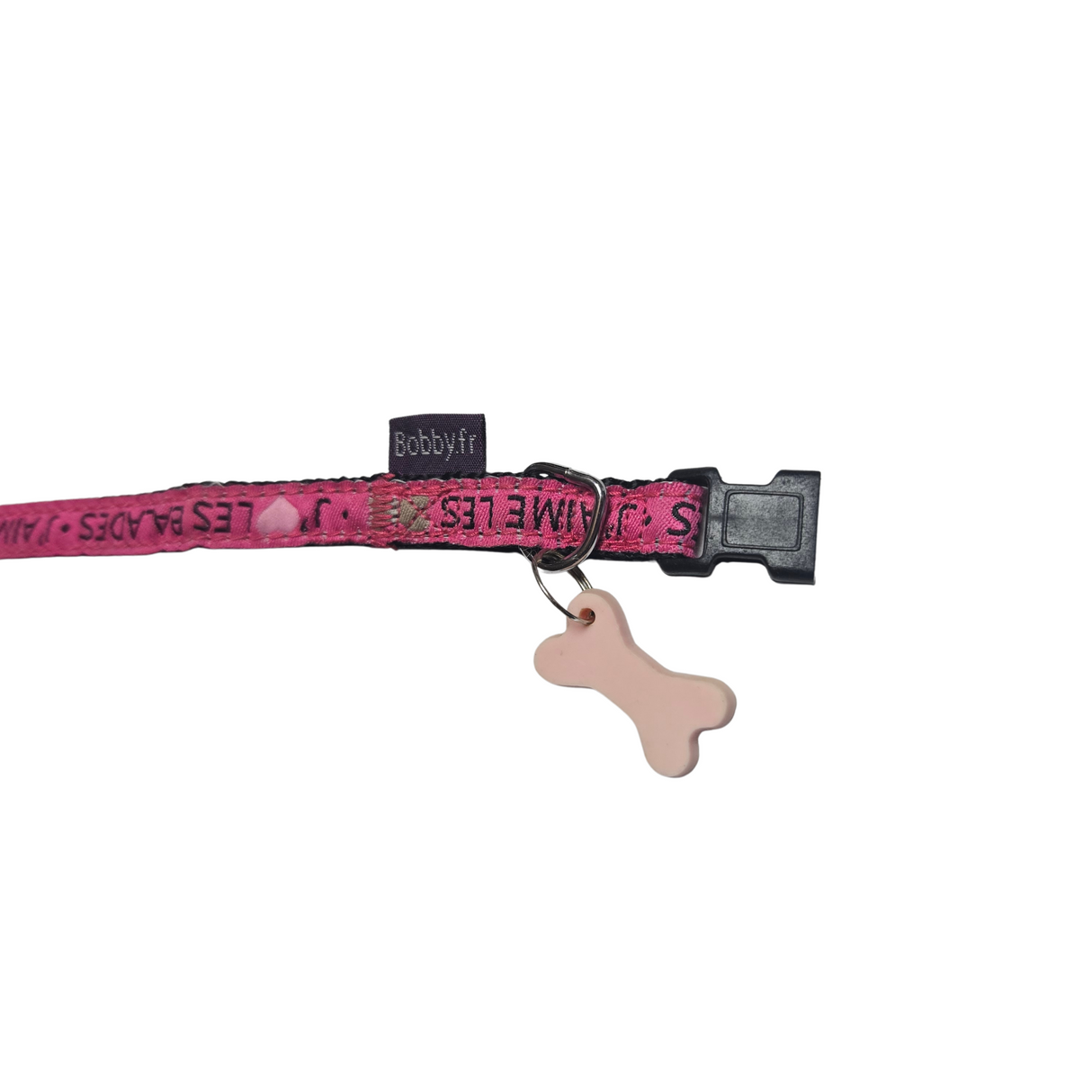 Bobby Yaimeles halsband Pink tweedekans