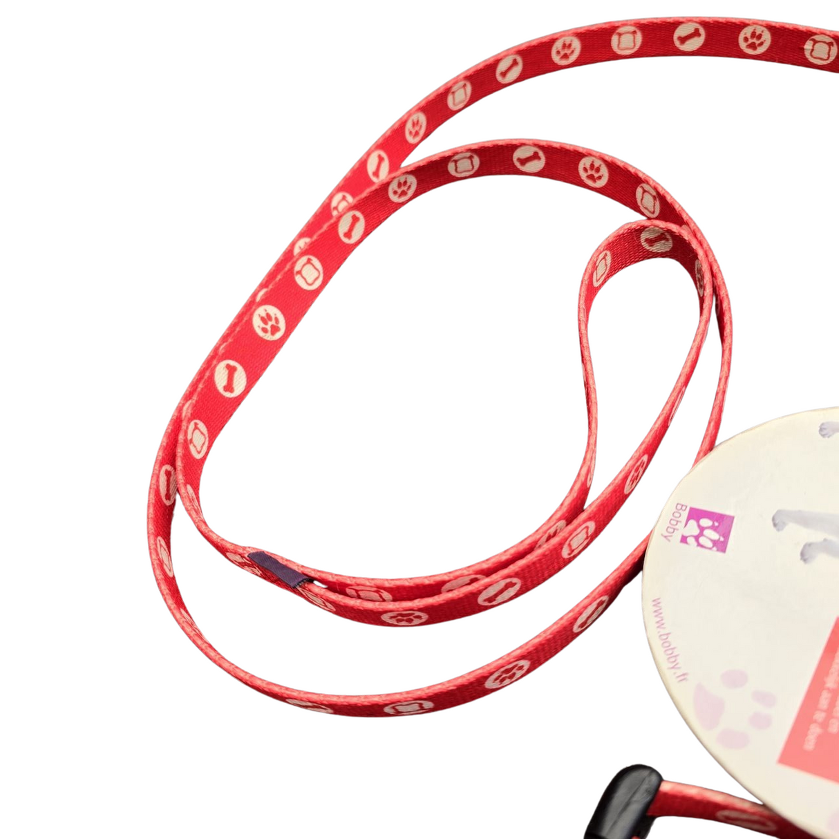 Bobby bones harness soft and leash set Red Small & Large Second chance