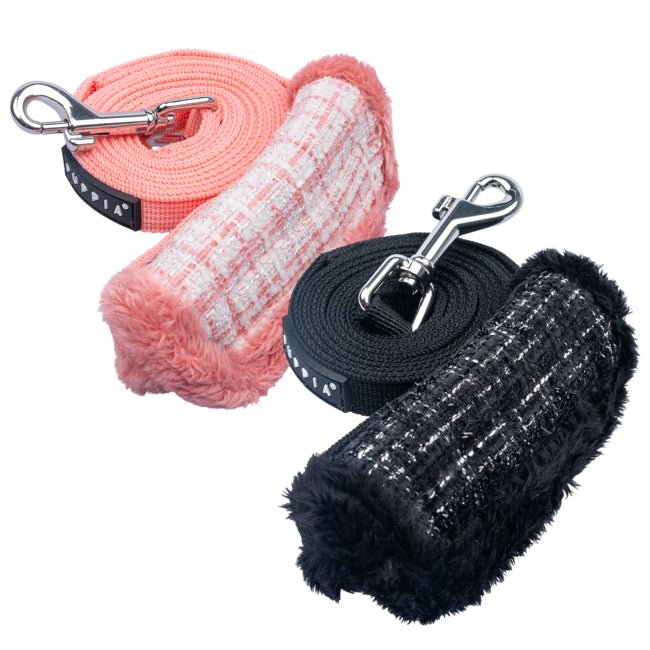 Puppia Oscar Lijn Indian Pink hondenriem > hondenlijn Medium