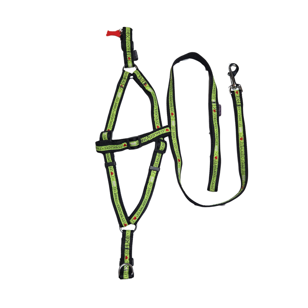 Bobby Yaimeles harness + belt Green second chance