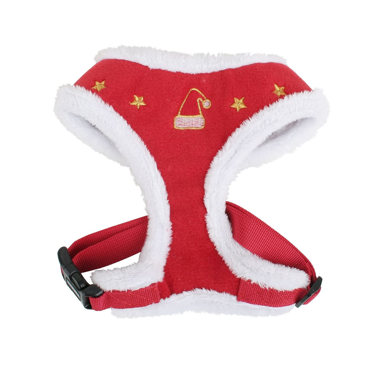 Puppia Santa Harness model A Red - Premium hondentuig > honden harnas from Puppia - Just €20! Shop now at Frenkiezdogshop
