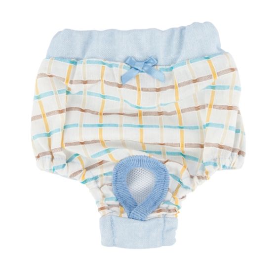 Puppia Tot sanitary panty sky blue - Premium Loopsheidbroekje > Periodebroekje from Puppia - Just €10! Shop now at Frenkiezdogshop