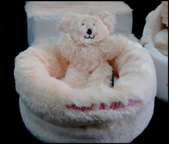 Angel & Gladys Summer hondenmand Creme - Premium hondenmand > hondenbed from Angel & Gladys - Just €49.99! Shop now at Frenkiezdogshop