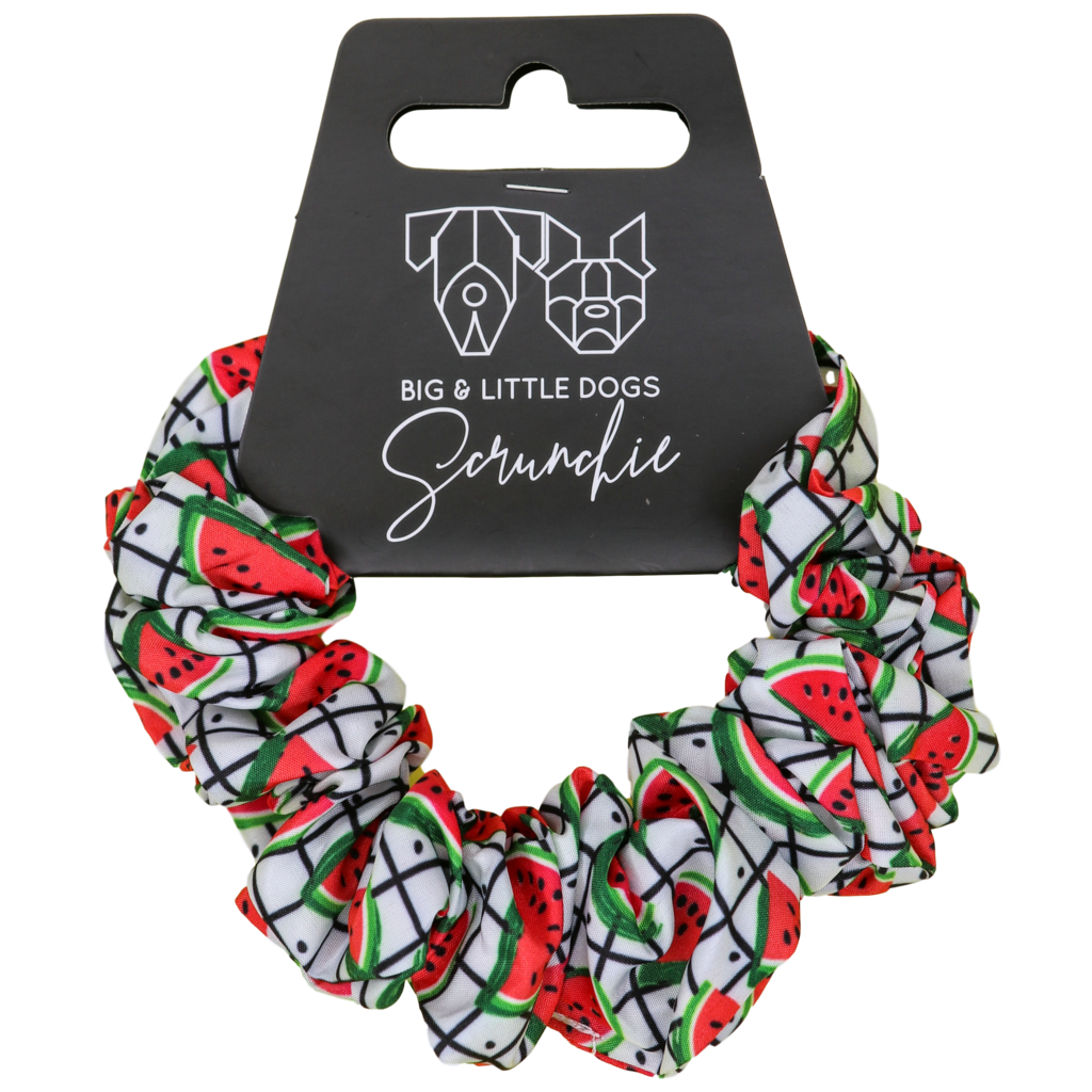 Big and Little Dogs A Slice of Summer scrunchie - Premium Haarelastiek > haarasseccoire from Big and Little Dogs - Just €5! Shop now at Frenkiezdogshop