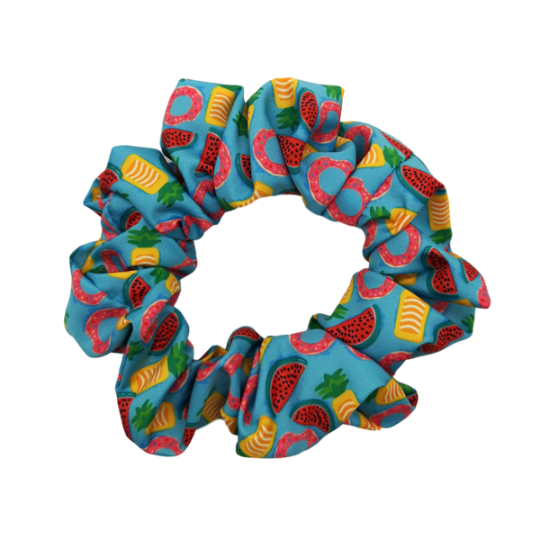Big and Little Dogs A Splashing Good Time scrunchie - Premium Haarelastiek > haarasseccoire from Big and Little Dogs - Just €5! Shop now at Frenkiezdogshop