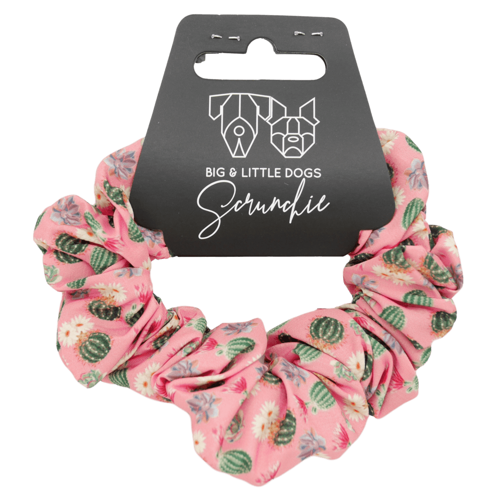 Big and Little Dogs Plant One On Me scrunchie Haarelastiek > haarasseccoire Standaard/One Size