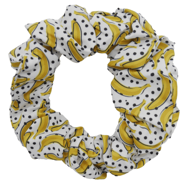 Big and Little Dogs Going Bananas scrunchie Haarelastiek > haarasseccoire Standaard/One Size
