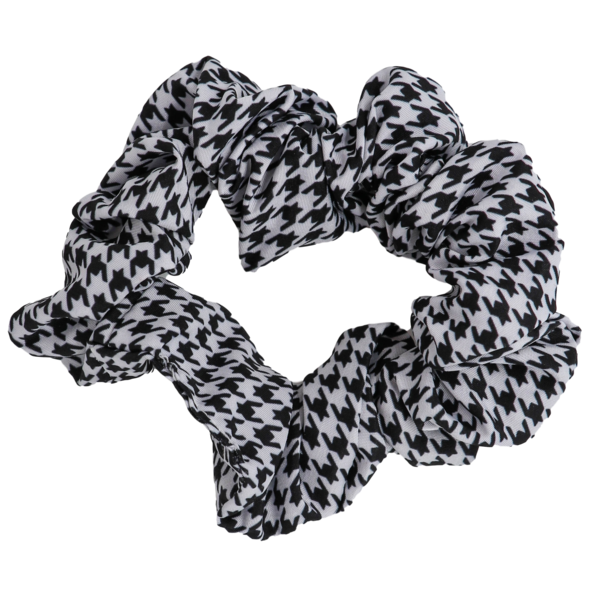 Big and Little Dogs Houndstooth Squad scrunchie - Premium Haarelastiek > haarasseccoire from Big and Little Dogs - Just €5! Shop now at Frenkiezdogshop