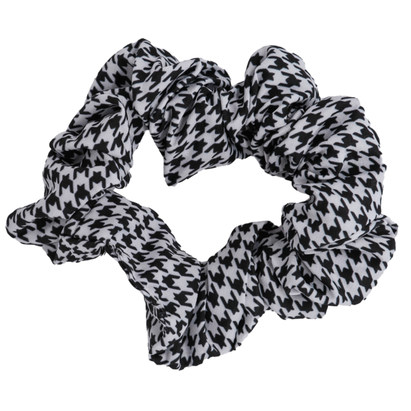 Big and Little Dogs Houndstooth Squad scrunchie Haarelastiek > haarasseccoire Standaard/One Size