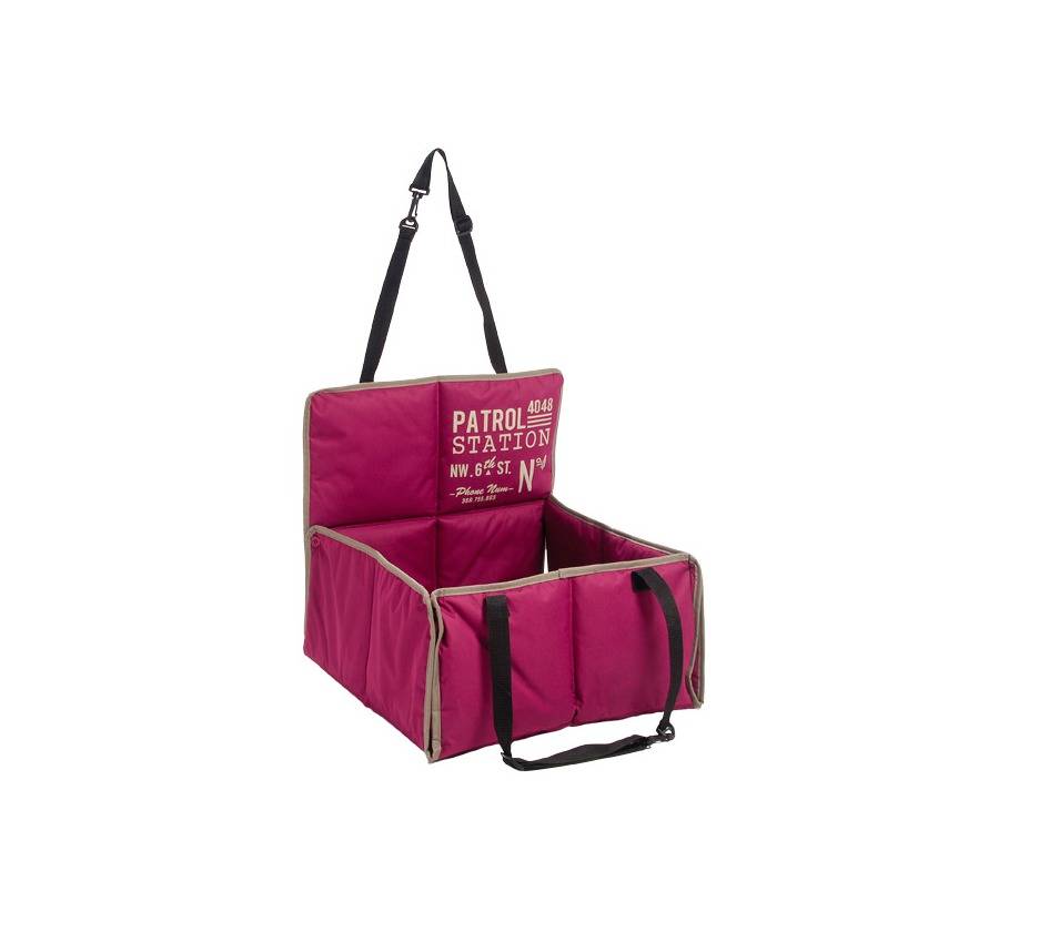 Bobby Autostoel Traveller Patrol Purple - Premium Autostoel > hondenstoel from Bobby - Just €20! Shop now at Frenkiezdogshop