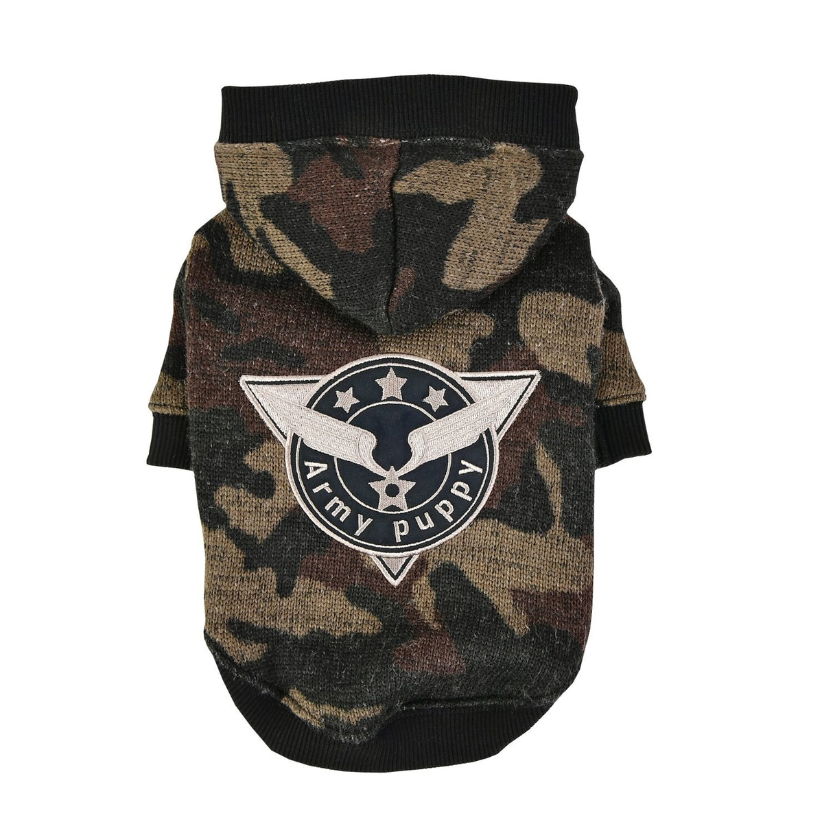 Puppia Colonel Hoodie Camo - Premium Hondenkleding > Hondentrui from Puppia - Just €20! Shop now at Frenkiezdogshop
