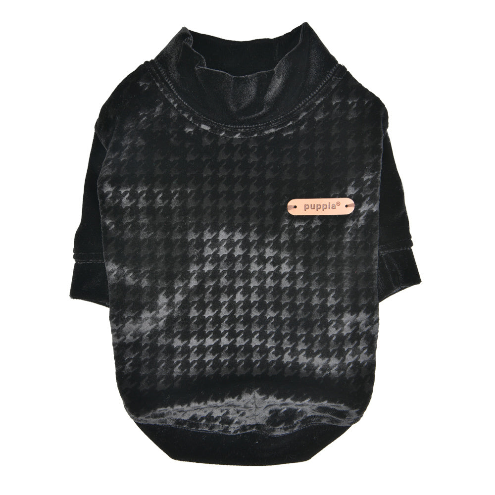 Puppia T-shirt Kendall Black - Premium hondenkleding > hondenshirt from Puppia - Just €20! Shop now at Frenkiezdogshop