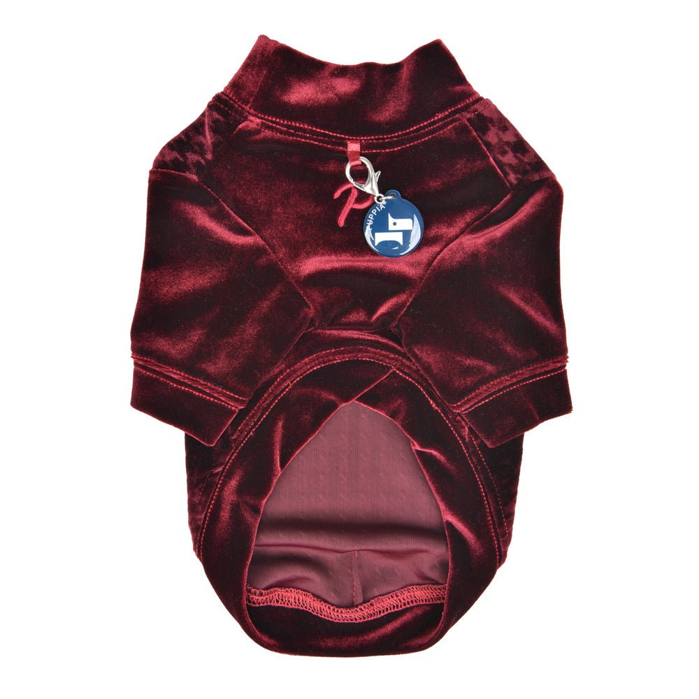 Puppia T-shirt Kendall Wine hondenkleding > hondenshirt Small
