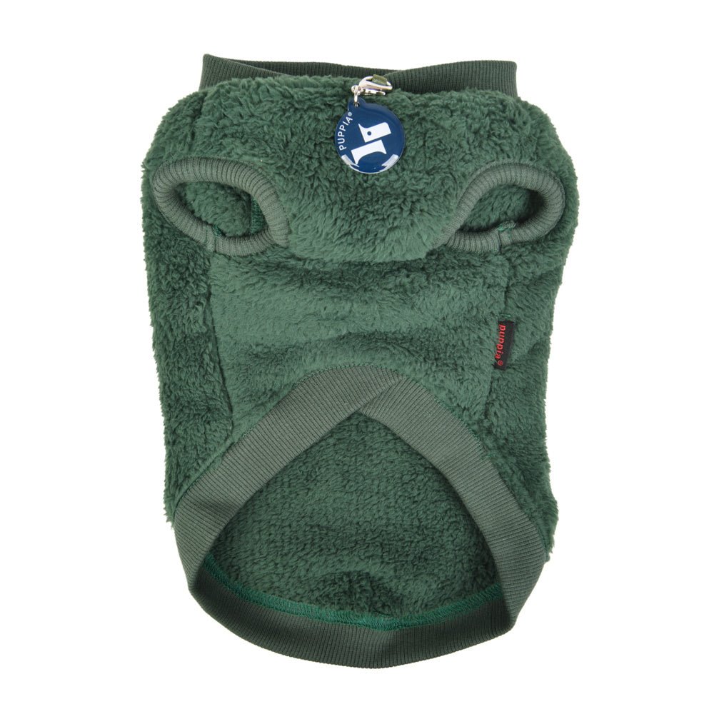 Puppia Lottie Hoodie Khaki Hondenkleding > Hondentrui Small