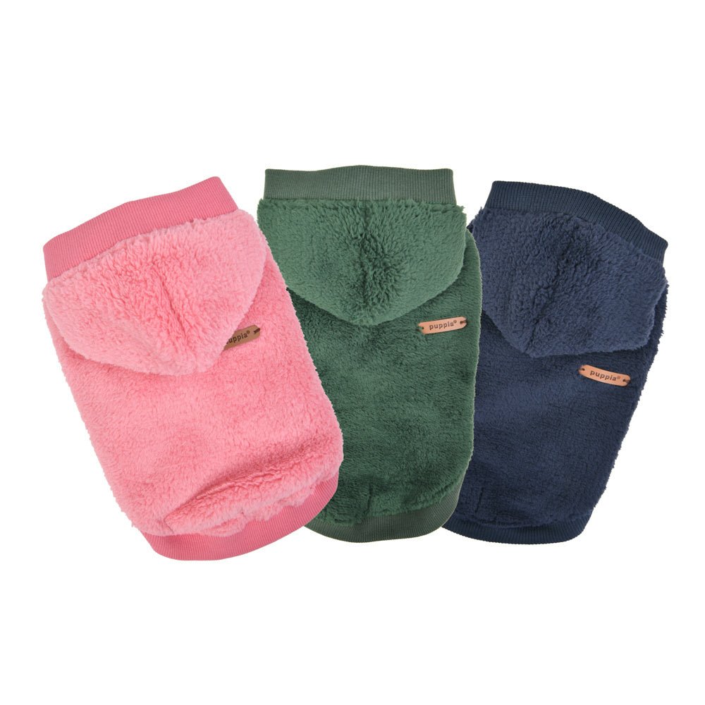 Puppia Lottie Hoodie Khaki Hondenkleding > Hondentrui Small