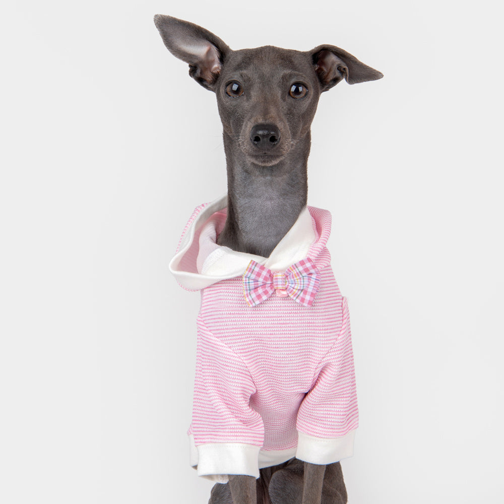 Puppia Izar Hooded T-shirt Pink - Premium hondenkleding > hondenshirt from Puppia - Just €29.99! Shop now at Frenkiezdogshop