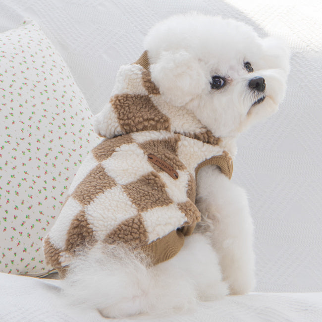 Puppia Luca Hoodie Beige - Premium Hondenkleding > Hondentrui from Puppia - Just €29.99! Shop now at Frenkiezdogshop