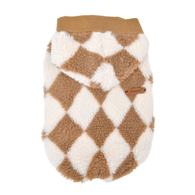 Puppia Luca Hoodie Beige Hondenkleding > Hondentrui Small
