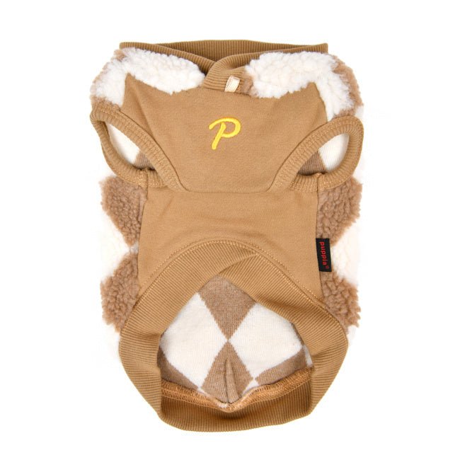 Puppia Luca Hoodie Beige Hondenkleding > Hondentrui Small