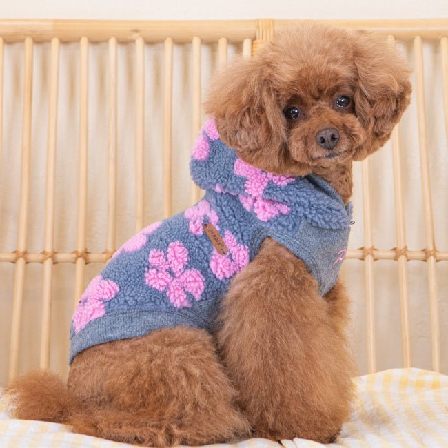 Puppia Ren Hoodie Pink Hondenkleding > Hondentrui Small
