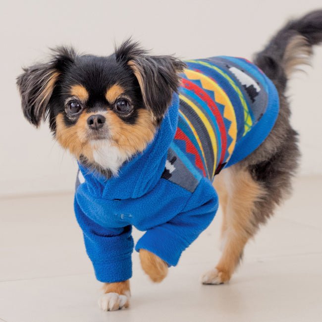 Puppia Kosa Hoody Jacket Harness Teal Hondenkleding > hondenjas Small