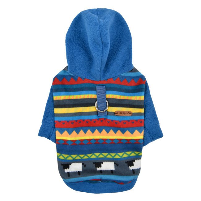 Puppia Kosa Hoody Jacket Harness Teal Hondenkleding > hondenjas Small