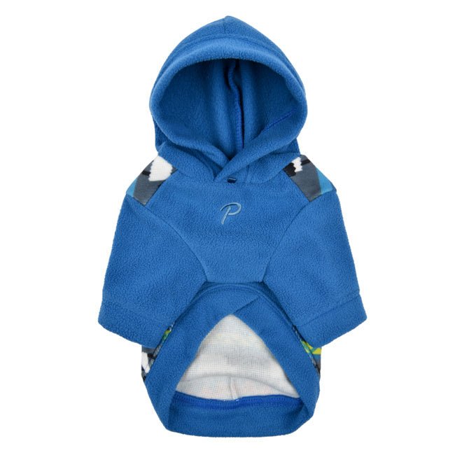 Puppia Kosa Hoody Jacket Harness Teal Hondenkleding > hondenjas Small
