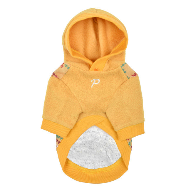 Puppia Skadi Hoody Jacket Harness Yellow - Premium Hondenkleding > Hondentrui from Puppia - Just €39.99! Shop now at Frenkiezdogshop