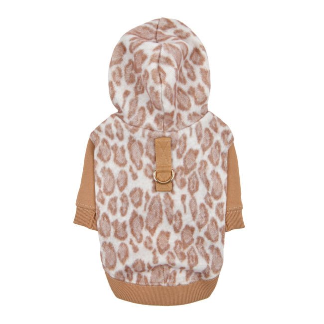 Puppia Kovo Hoody Jacket Harness Beige Hondenkleding > Hondentrui Small