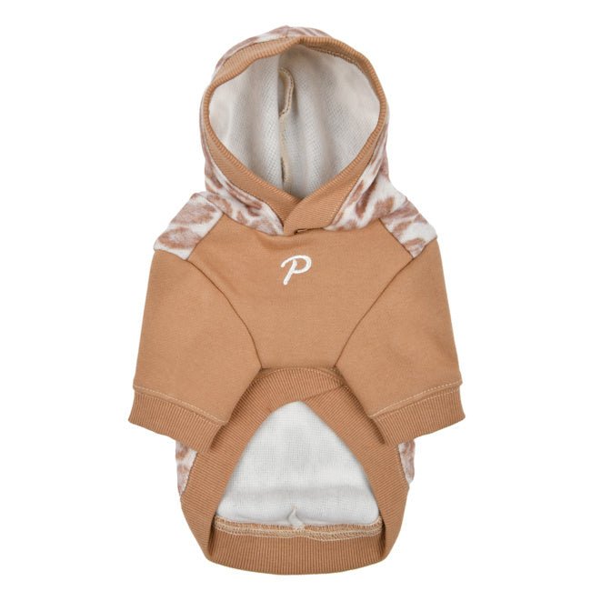 Puppia Kovo Hoody Jacket Harness Beige Hondenkleding > Hondentrui Small
