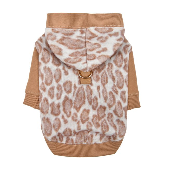 Puppia Kovo Hoody Jacket Harness Beige Hondenkleding > Hondentrui Small